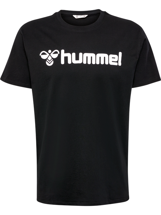 hmlGO 2.0 LOGO T-SHIRT S/S, BLACK, packshot