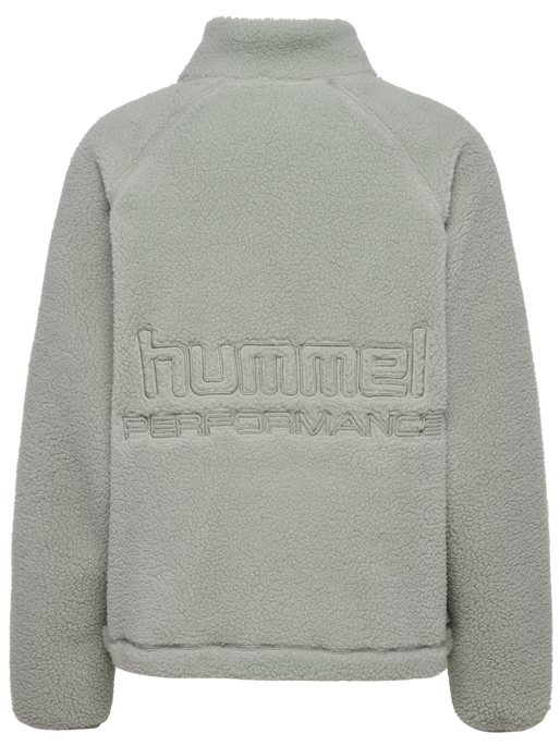 hmlPULSE FLEECE W PULLOVER, BELGIAN BLOCK, packshot