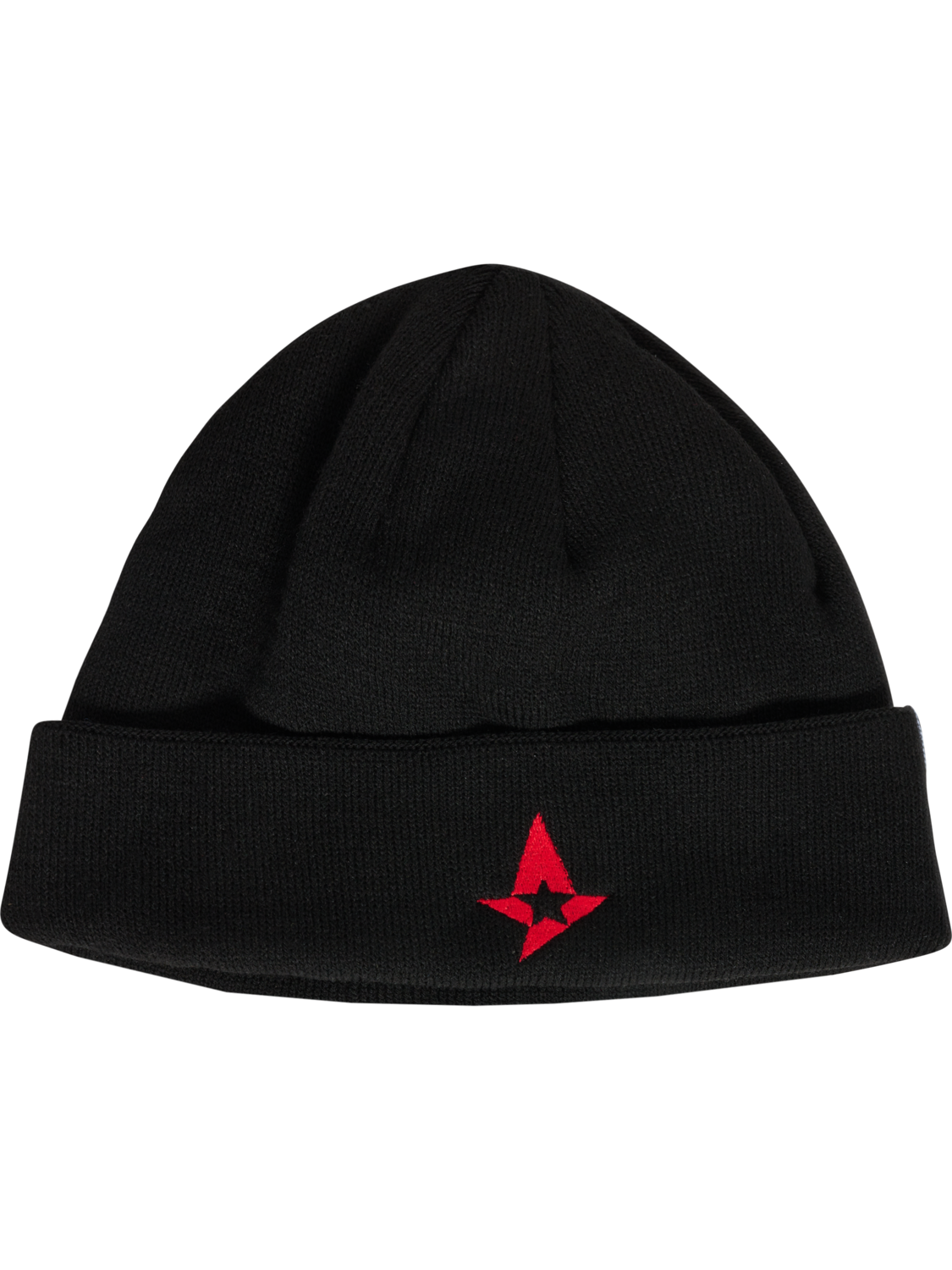 AST FAN BLACK LOGO BEANIE, BLACK, packshot