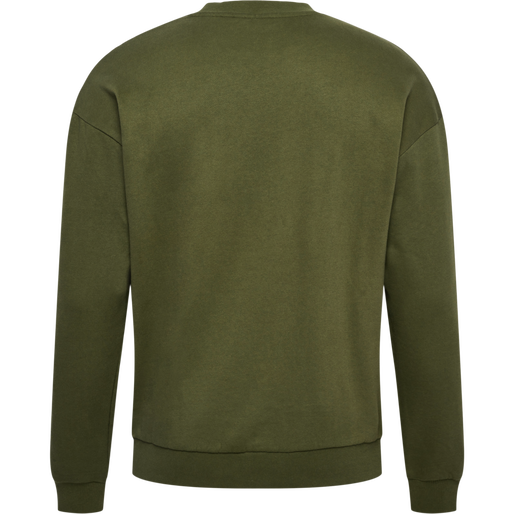 hmlLP10 BOXY SWEATSHIRT, IVY GREEN hmlLP10 BOXY SWEATSHIRT, IVY GREEN, packshot