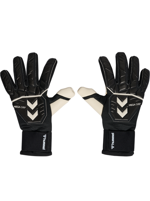 hmlGK GLOVES MEGA GRIP, BLACK/WHITE, packshot