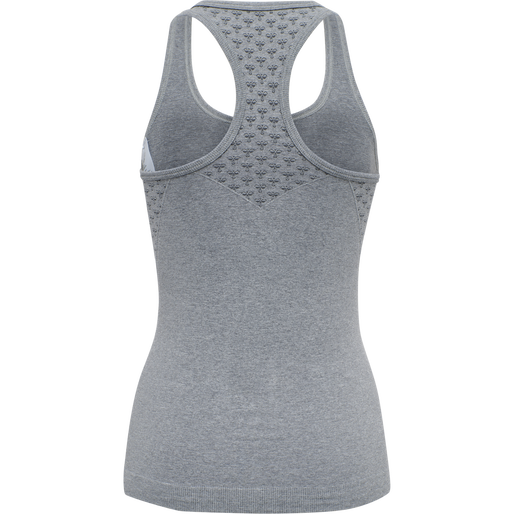 hmlCI SEAMLESS TOP, GREY MELANGE hmlCI SEAMLESS TOP, GREY MELANGE, packshot