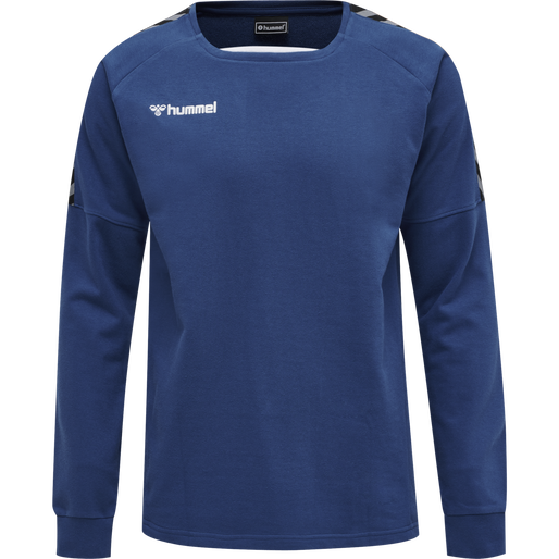 hmlAUTHENTIC TRAINING SWEAT, TRUE BLUE hmlAUTHENTIC TRAINING SWEAT, TRUE BLUE, packshot