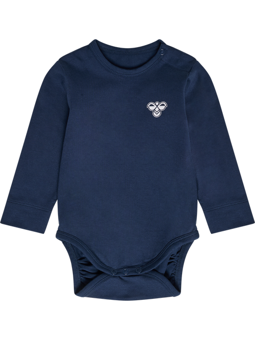hmlMINI SOLID BODY L/S BEE, DRESS BLUES, packshot
