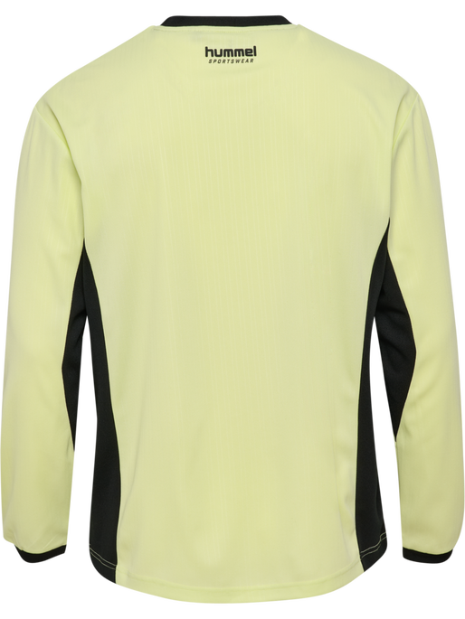 hmlLOOSE FB JERSEY L/S TOPSCORER, SHADOW LIME, packshot