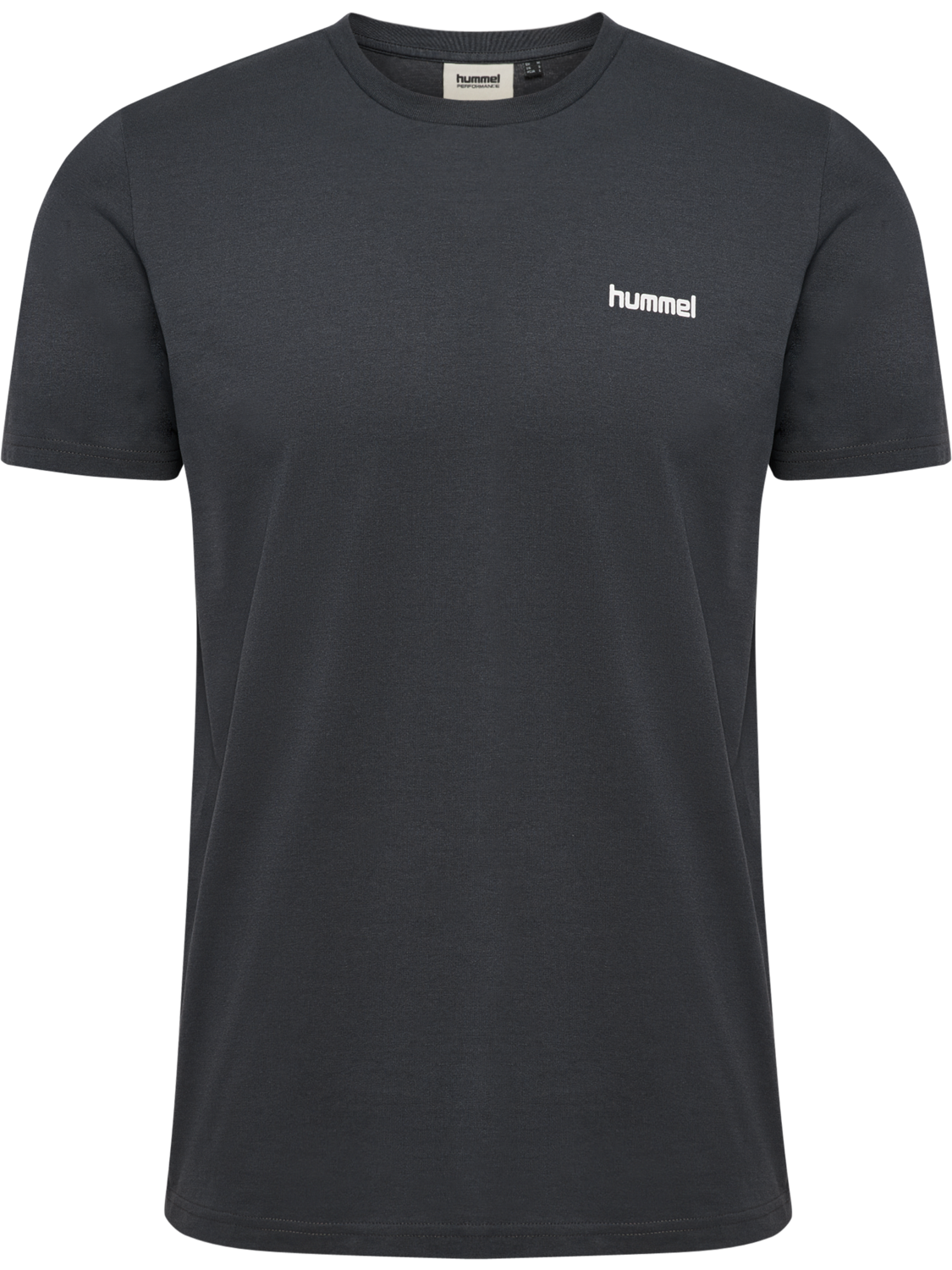 hmlPULSE GRAPHIC T-SHIRT S/S, EBONY, packshot