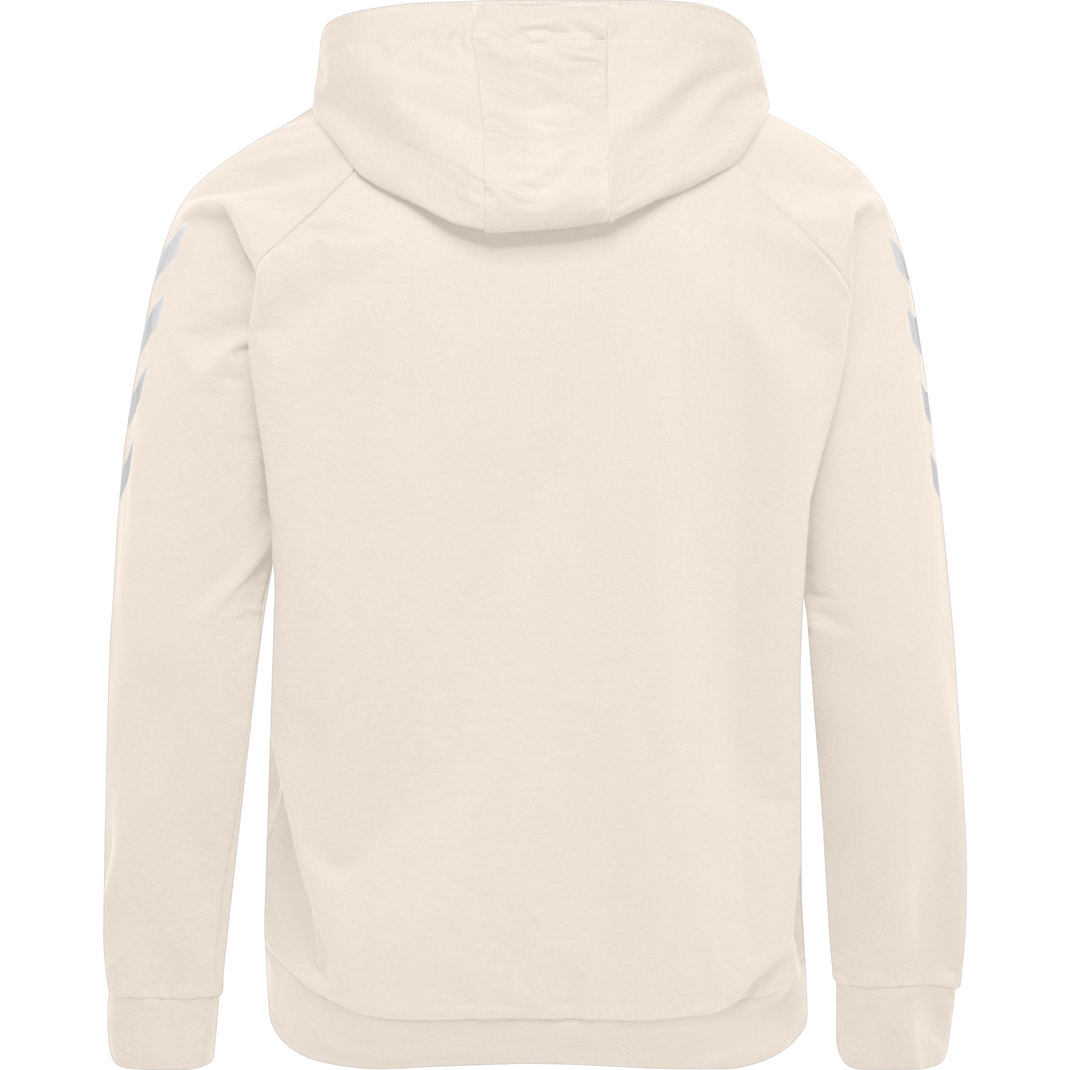 HMLGO KIDS COTTON HOODIE, EGRET MELANGE, packshot