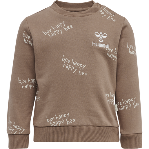 hmlDARCY SWEATSHIRT, BEAVER FUR, packshot