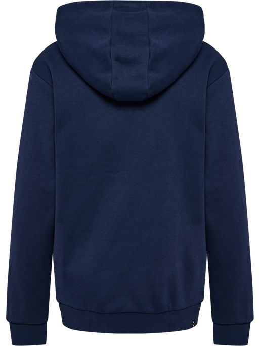 hmlMOVER COTTON HOODIE WOMAN, MARINE, packshot