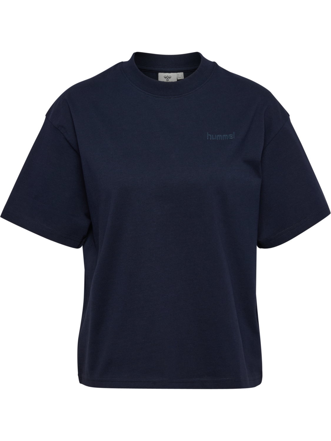 hmlKEEPER LOGO W T-SHIRT S/S, NIGHT SKY, packshot