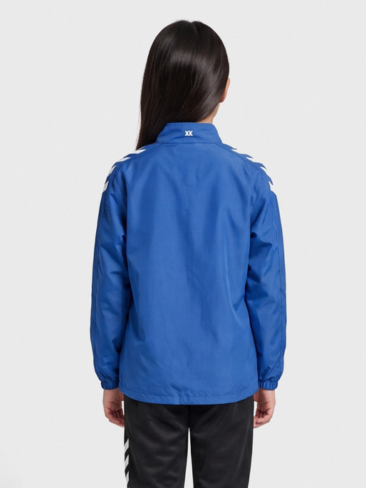 hmlCORE XK MICRO ZIP JACKET KIDS, TRUE BLUE, model