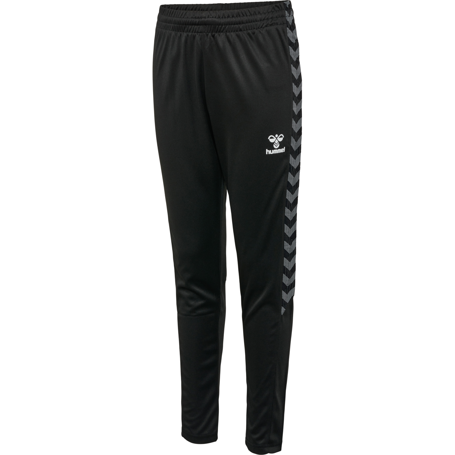 hmlAUTHENTIC TRAINING PANTS KIDS, BLACK, packshot