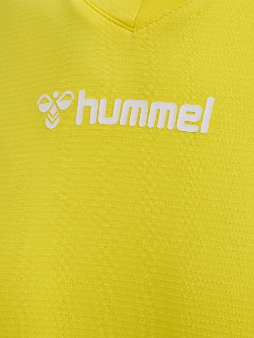 hmlBL ESSENTIAL TEE L/S, BLAZING YELLOW hmlBL ESSENTIAL TEE L/S, BLAZING YELLOW, packshot