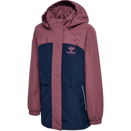 hmlMONSUN TEX SHELL JACKET, ROSE BROWN, packshot