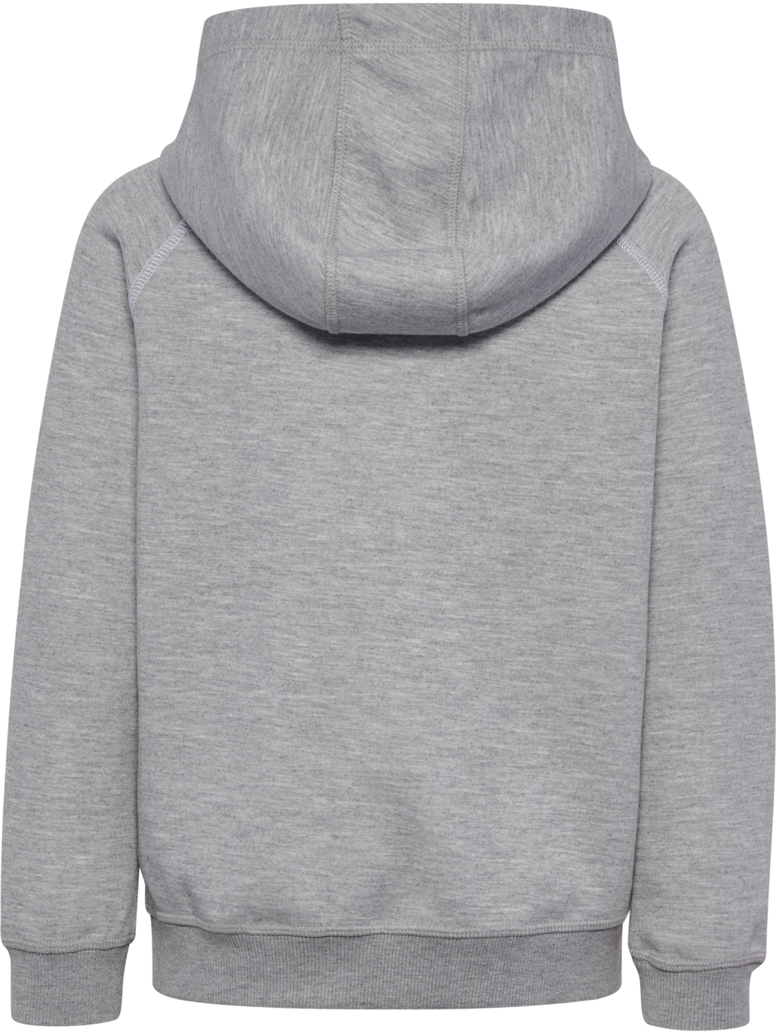 hmlMOVE 2.0 ZIP HOODIE KIDS, GREY MELANGE, packshot