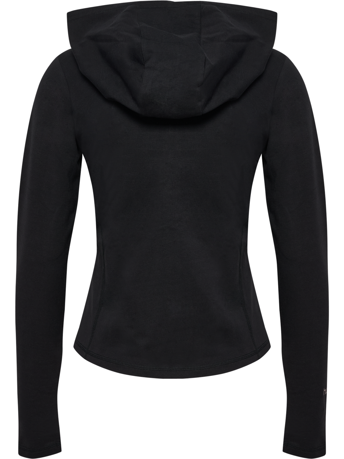 hmlFOUNDATION ZIP HOODIE, BLACK, packshot