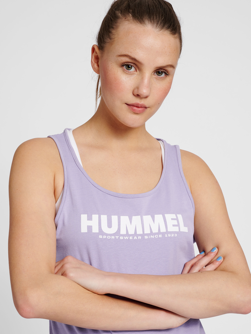 hmlLEGACY WOMAN TANKTOP, HEIRLOOM LILAC, model