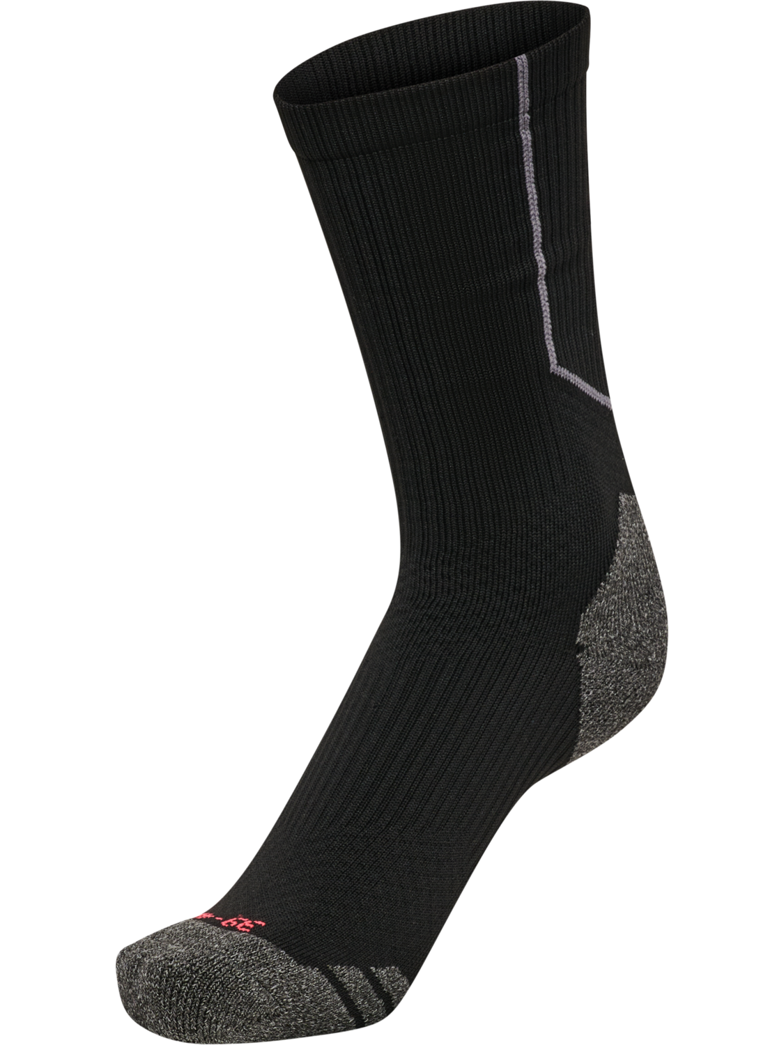 hmlBLAZE PRO TRAINING SOCKS LOW, BLACK/ORANGE, packshot