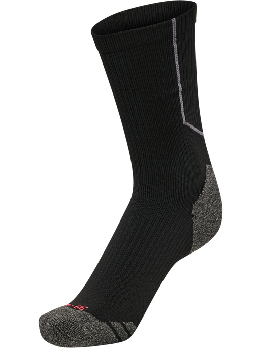hmlBLAZE PRO TRAINING SOCKS LOW, BLACK/ORANGE hmlBLAZE PRO TRAINING SOCKS LOW, BLACK/ORANGE, packshot