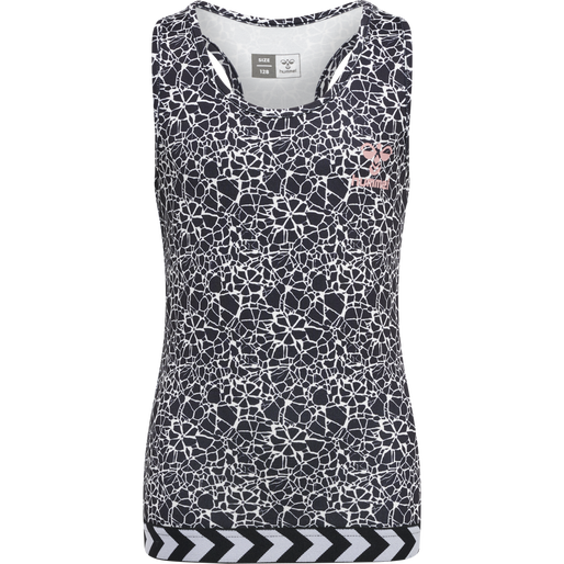 hmlNANNA TOP, BLACK/WHITE, packshot