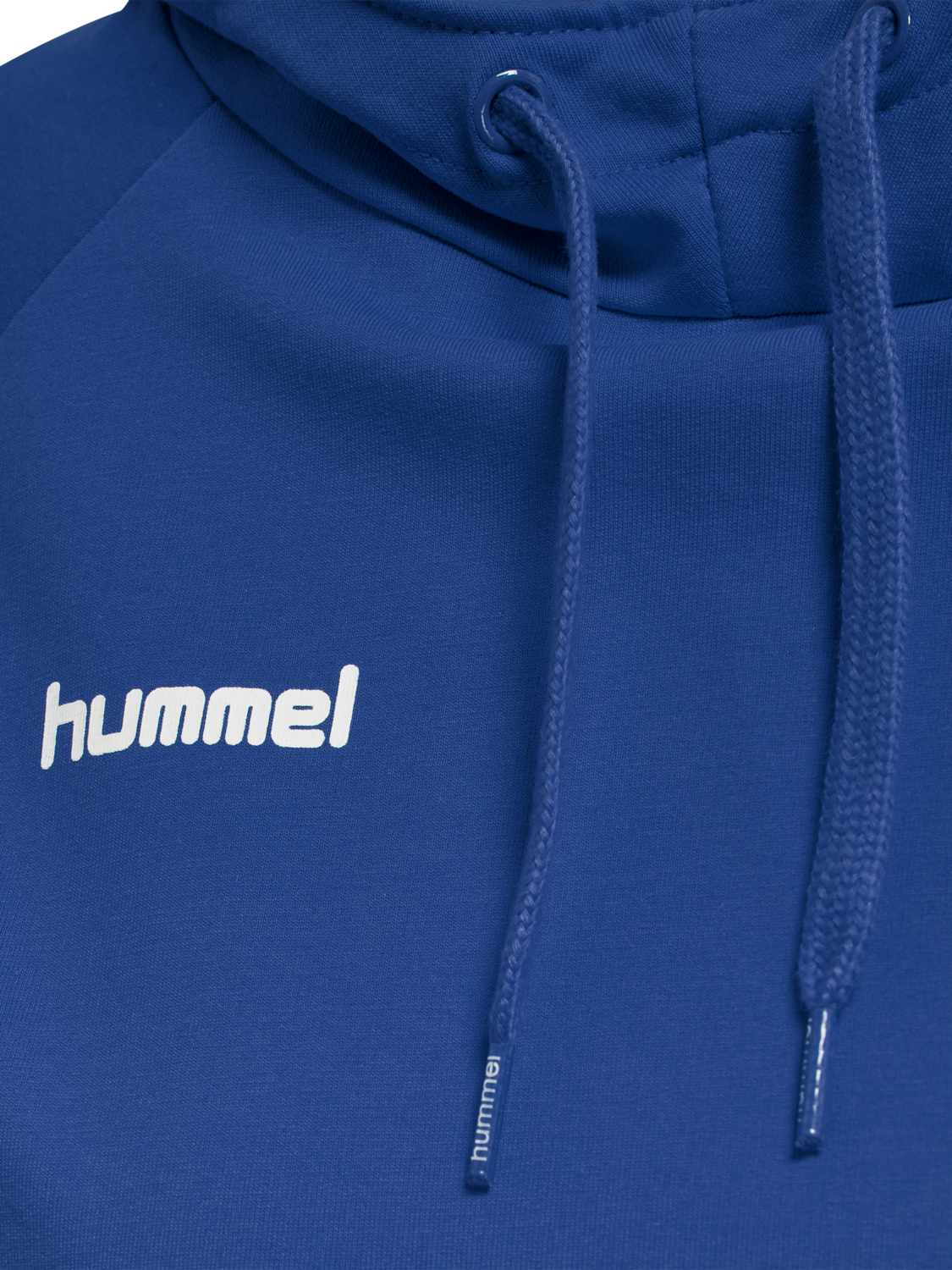 HMLGO COTTON HOODIE WOMAN, TRUE BLUE, packshot