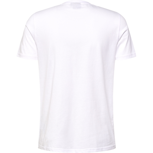 hmlICONS GRAPHIC T-SHIRT, WHITE, packshot
