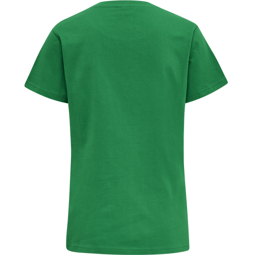 hmlRED BASIC T-SHIRT S/S WOMAN, JOLLY GREEN, packshot