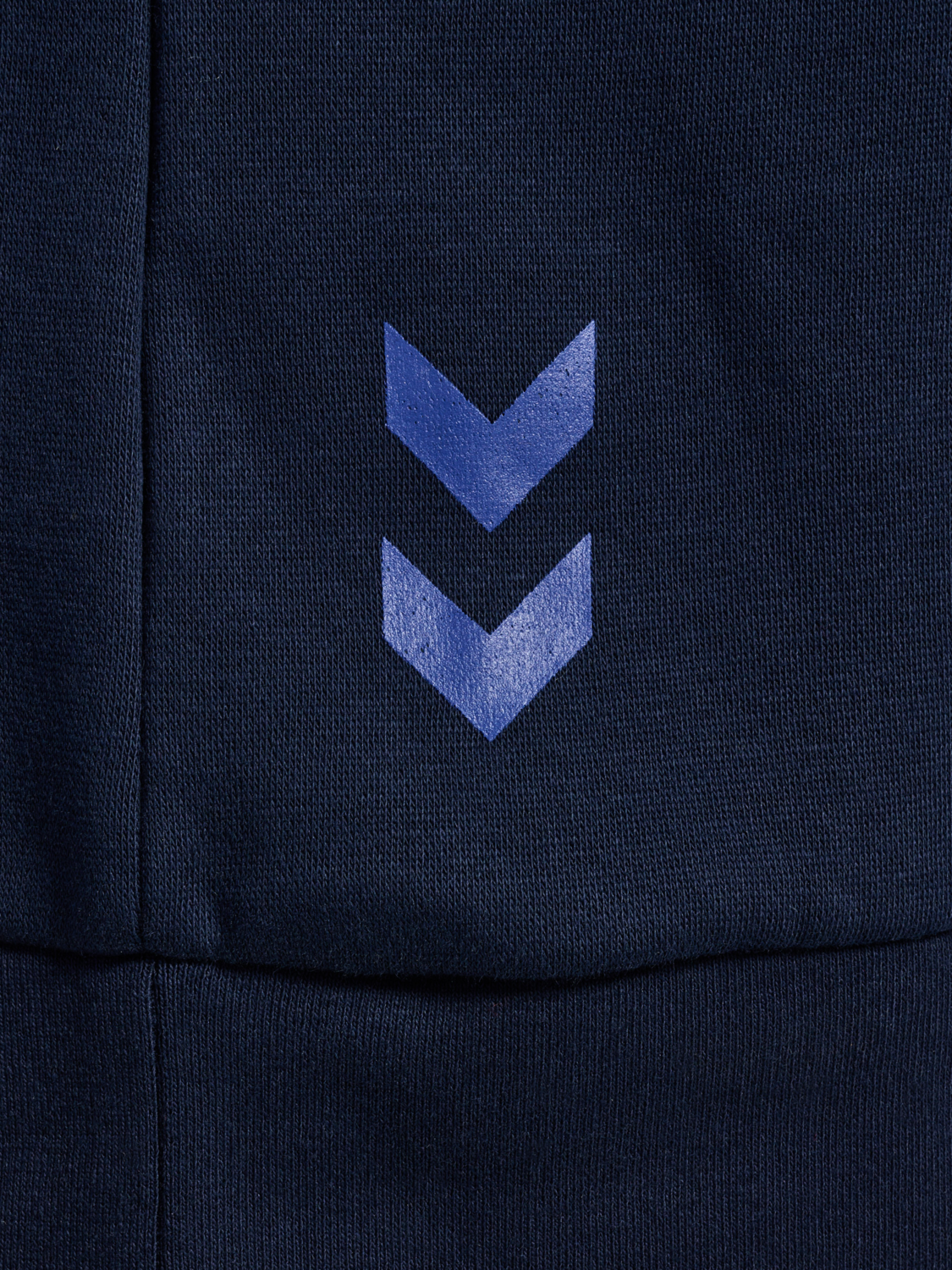 hmlCOURT COTTON HOODIE WOMAN, MARINE, packshot