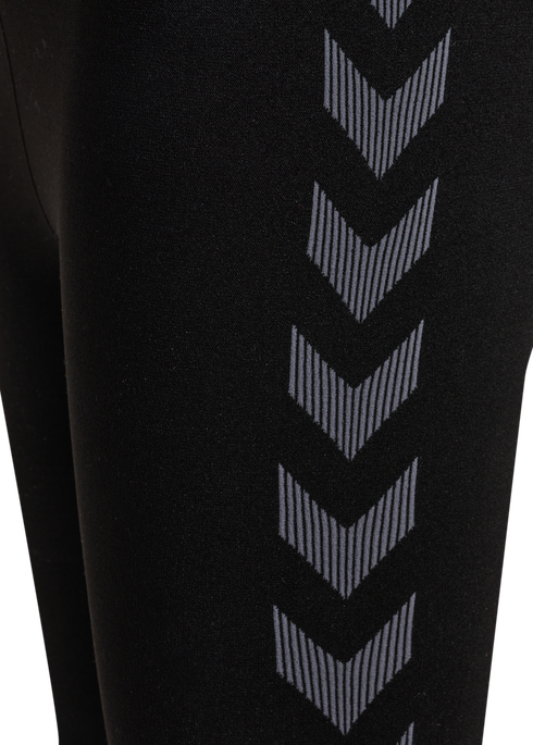 HUMMEL FIRST SEAMLESS KIDS TIGHTS, BLACK HUMMEL FIRST SEAMLESS KIDS TIGHTS, BLACK, packshot