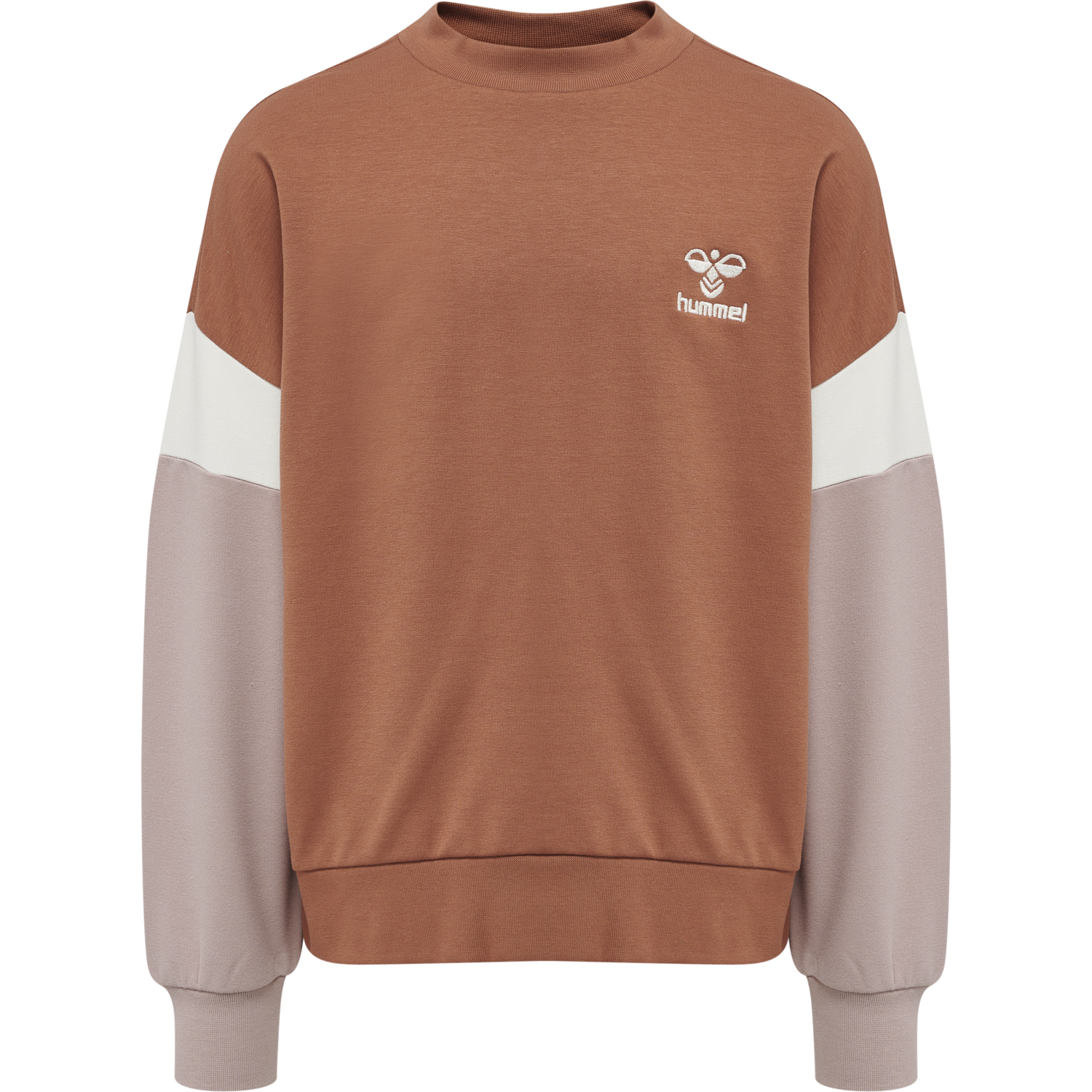 hmlBETZY SWEATSHIRT, COPPER BROWN, packshot