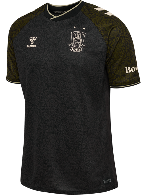 BIF 24/25 THIRD JERSEY S/S, CAVIAR/FIR GREEN BIF 24/25 THIRD JERSEY S/S, CAVIAR/FIR GREEN, packshot