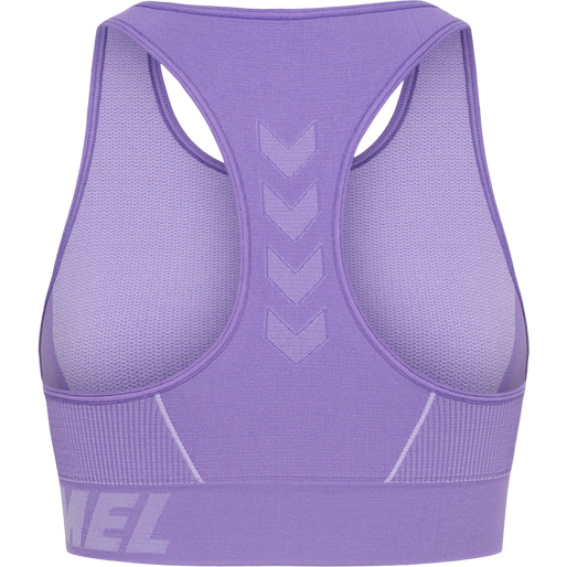 hmlTE CHRISTEL SEAMLESS SPORTS TOP, PAISLEY PURPLE/LAVENDER MELANG, packshot
