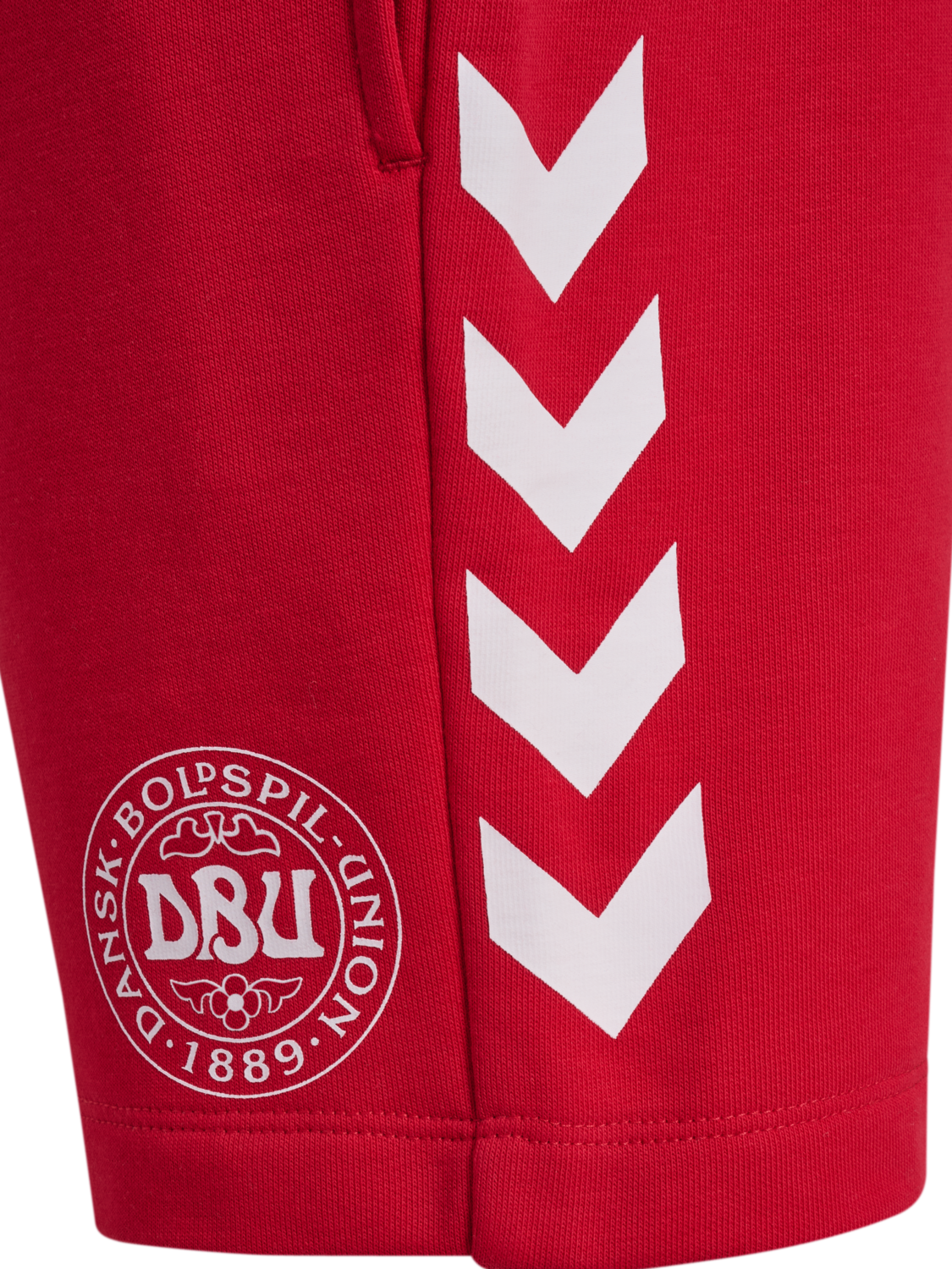 hmlJR REG DBU SHORTS, TANGO RED, packshot