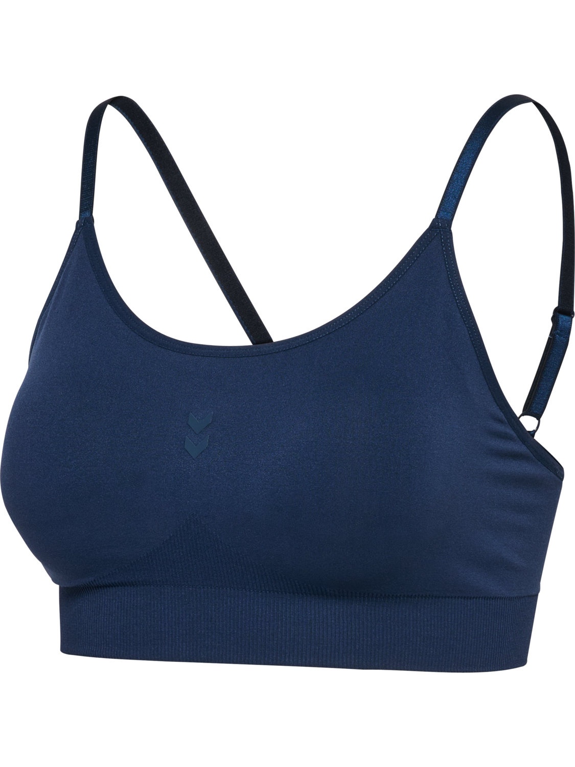 hmlFLOW PADDED BRA, DRESS BLUES, packshot