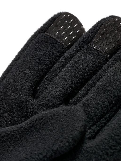 hmlFLEECE GLOVES, BLACK, packshot