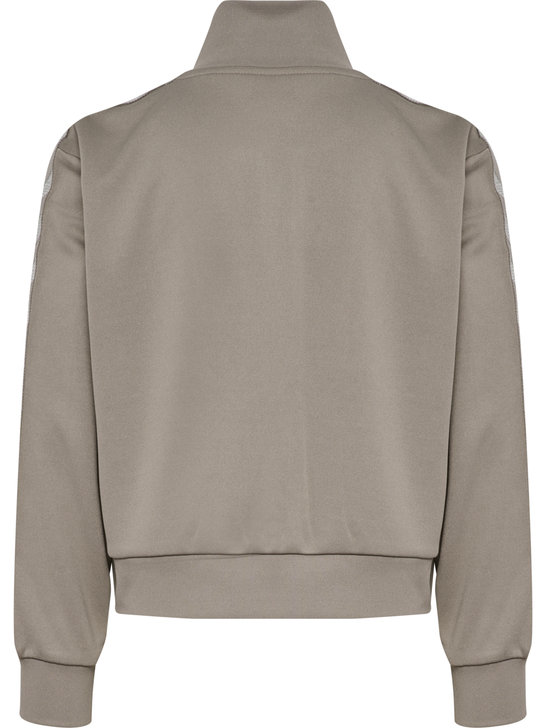 hmlJR REG POLY TAPE GIRL ZIP JACKET, ROCK RIDGE, packshot