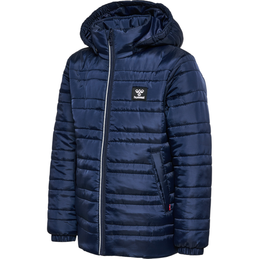 hmlBILBO TEX JACKET, BLACK IRIS, packshot