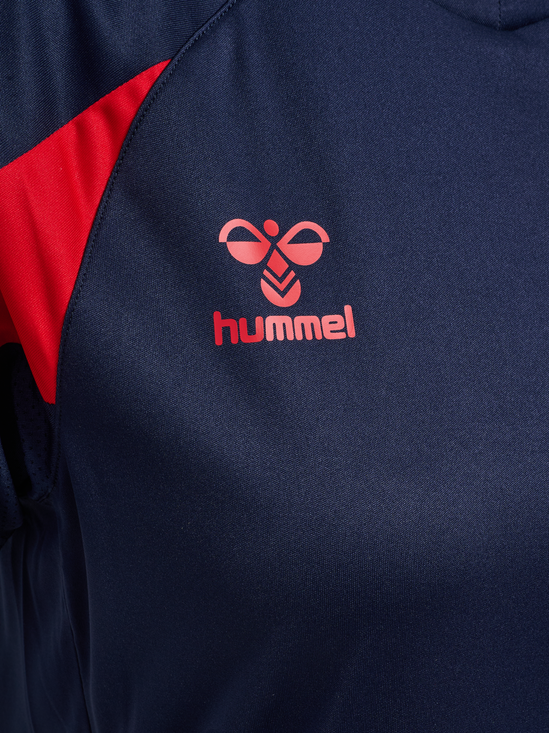 hmlCORE 2.0 JERSEY S/S WOMAN, MARINE/TRUE RED, packshot