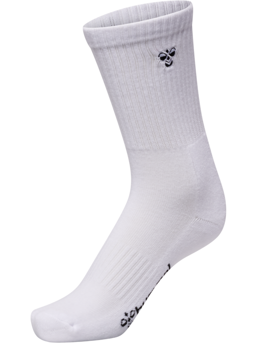 hmlJR 3-PACK SOCKS BEE, WHITE hmlJR 3-PACK SOCKS BEE, WHITE, packshot