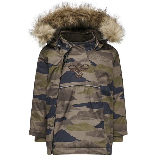 hmlJESSIE JACKET, CHOCOLATE CHIP/AFTER DARK, packshot