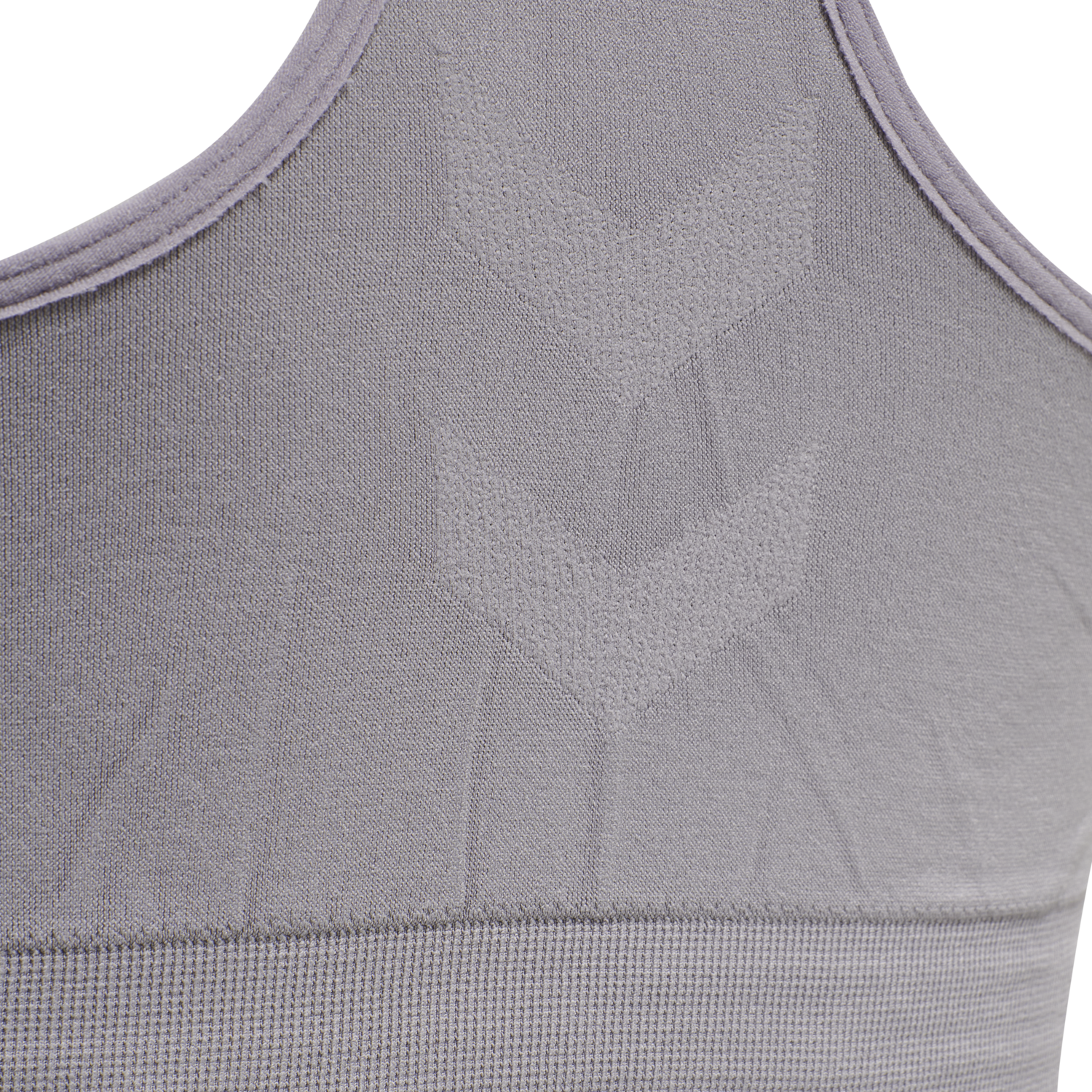 hmlTIF SEAMLESS SPORTS TOP, MINIMAL GRAY, packshot