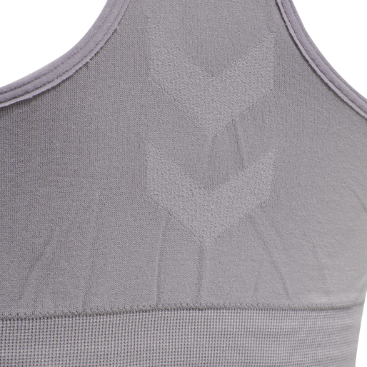 hmlTIF SEAMLESS SPORTS TOP, MINIMAL GRAY, packshot