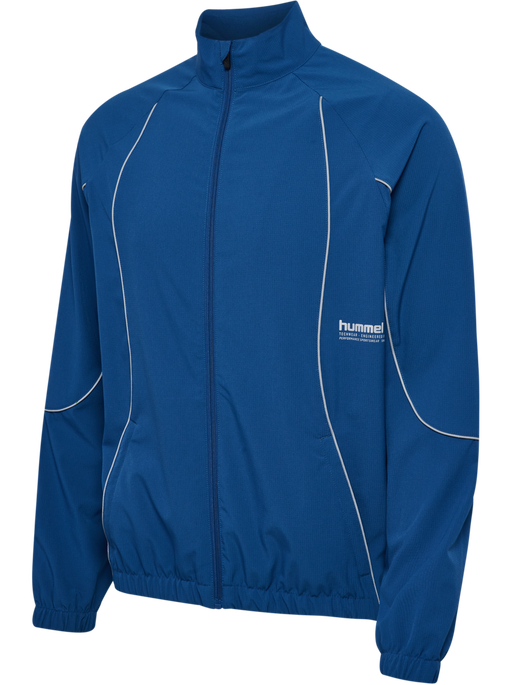 hmlPULSE WOVEN ZIP JACKET, TRUE BLUE, packshot