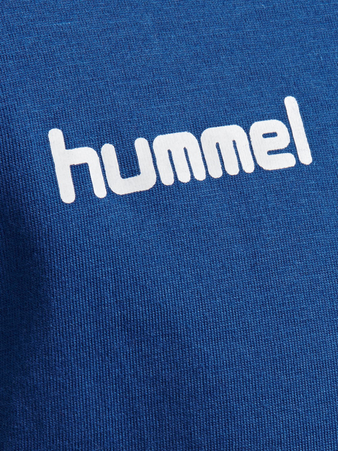 HMLGO COTTON T-SHIRT S/S, TRUE BLUE, packshot