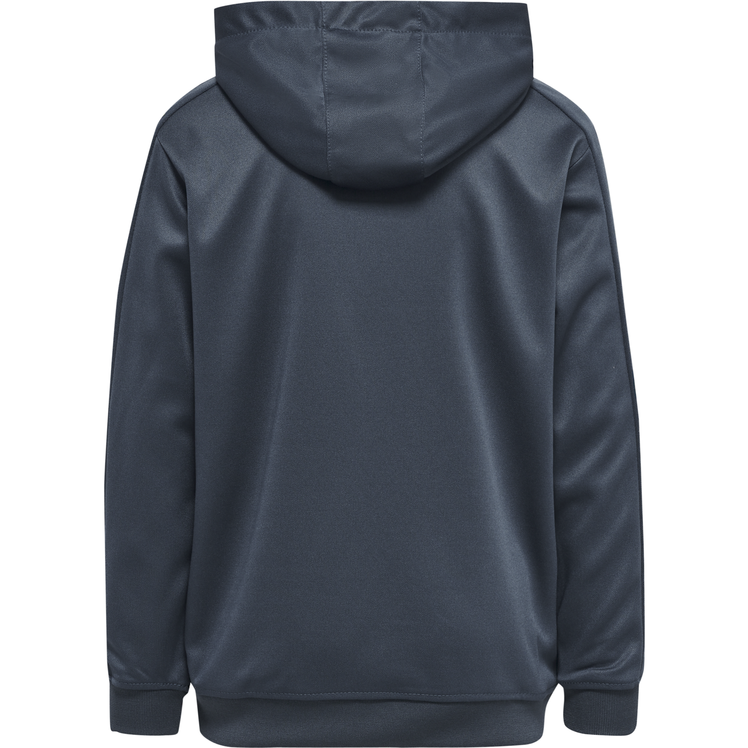 hmlPROMO KIDS POLY HOODIE, OMBRE BLUE/NASTURIUM, packshot