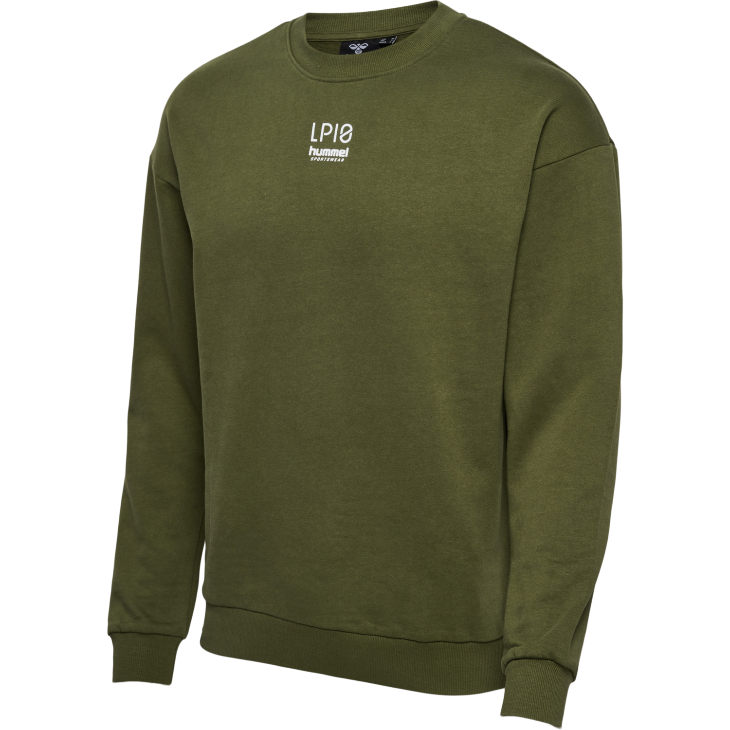 hmlLP10 BOXY SWEATSHIRT, IVY GREEN, packshot