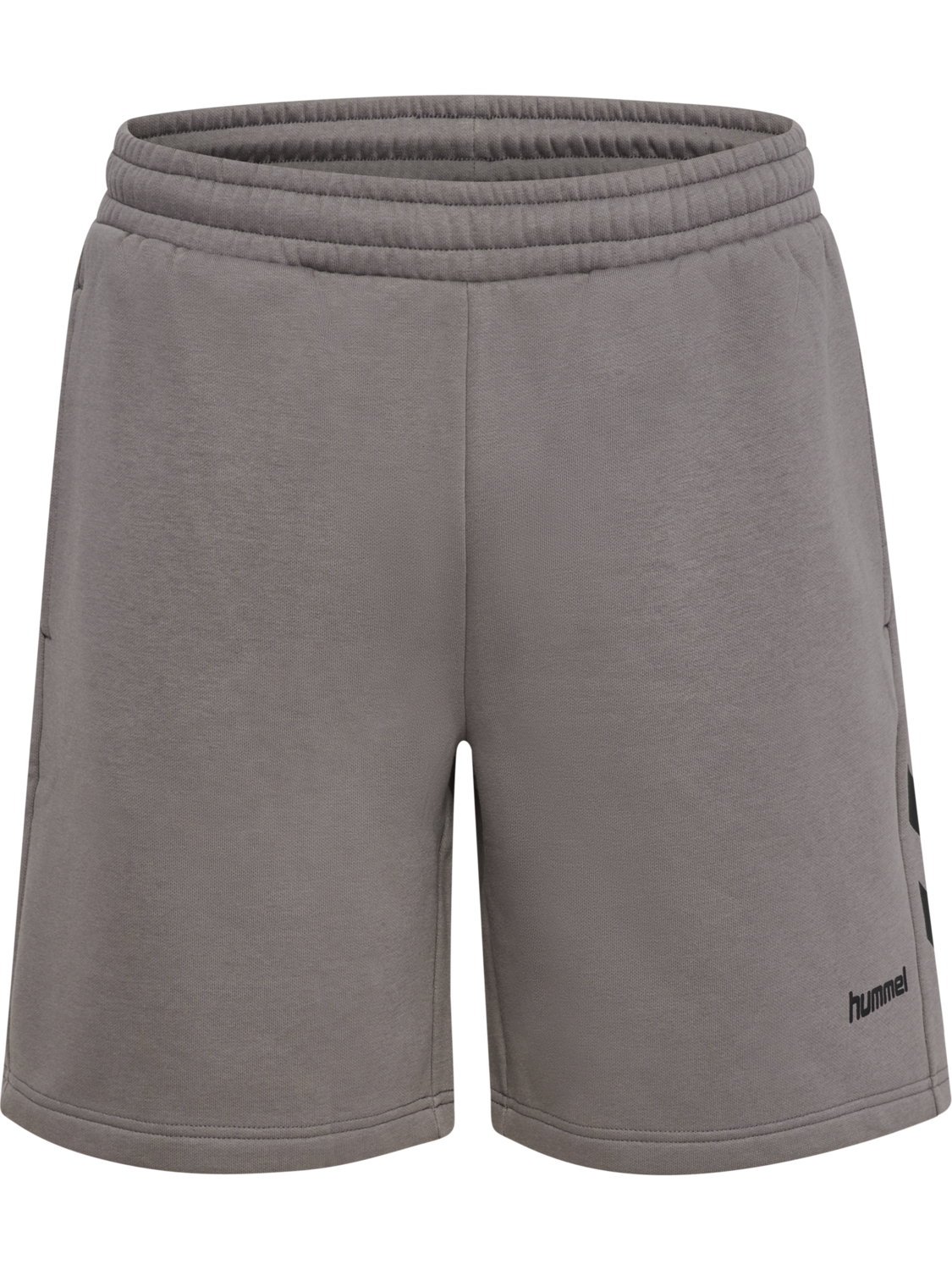 hmlKEEPER CHEVRON SHORTS, CHARCOAL GRAY, packshot