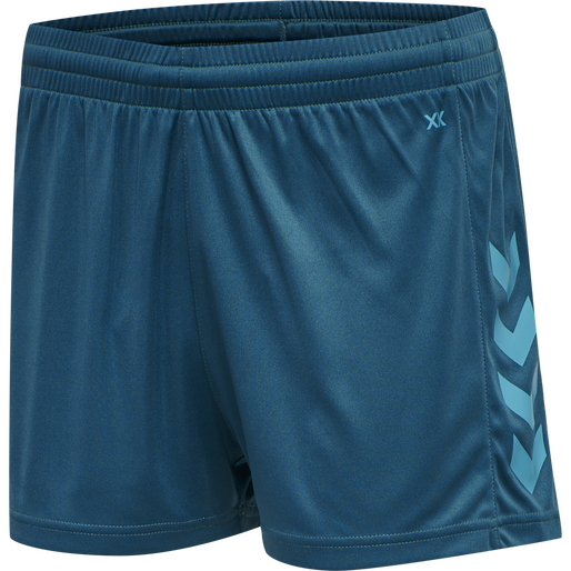 hmlCORE XK POLY SHORTS WOMAN, BLUE CORAL, packshot