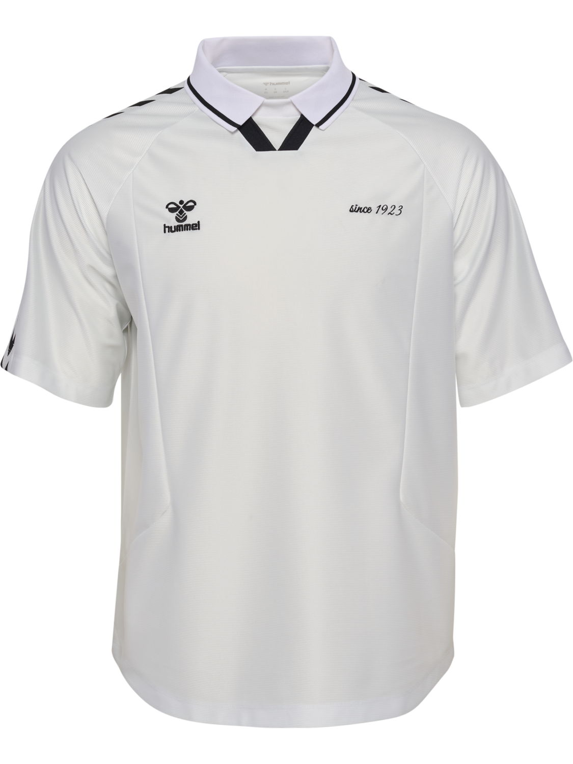 hmlROOT SOCCER JERSEY S/S, BLANC DE BLANC, packshot