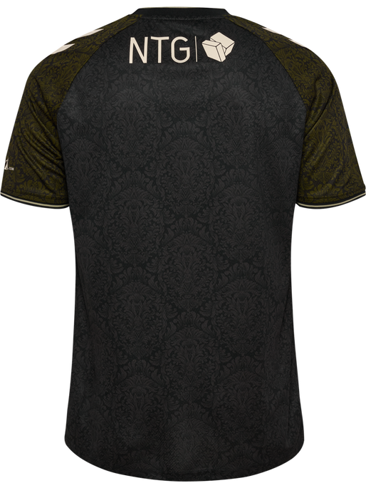 BIF 24/25 THIRD JERSEY S/S, CAVIAR/FIR GREEN BIF 24/25 THIRD JERSEY S/S, CAVIAR/FIR GREEN, packshot